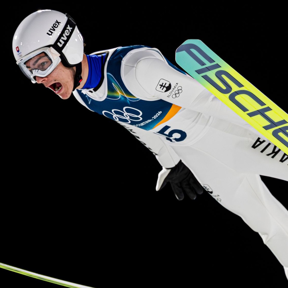 Slovenský skokan na lyžiach Hektor Kapustík