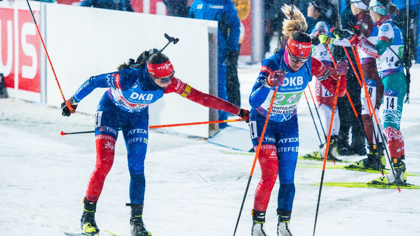 Program, výsledky a kalendár - Svetový pohár v biatlone 2024/2025. Predstavia sa aj Ema Kapustová (vľavo) a Paulína Bátovská Fialková.