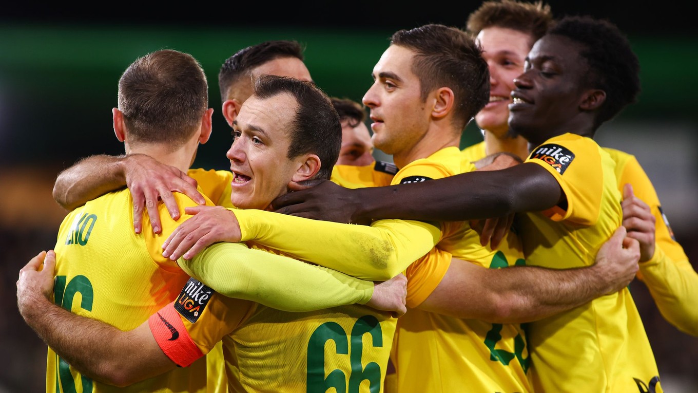 Radosť hráčov Žiliny