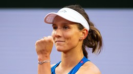 Francúzska tenistka Varvara Gračovová počas Roland Garros 2024. 