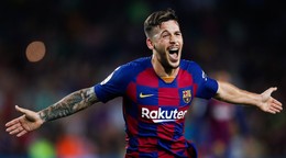 Carles Pérez v drese Barcelony