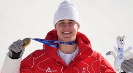 Olympijský šampión Franjo von Allmen. 