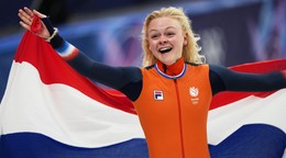 Xandra Velzeboerová sa raduje zo zlatej medaily