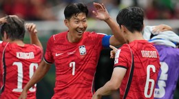 Son Heung-min sa teší z gólu
