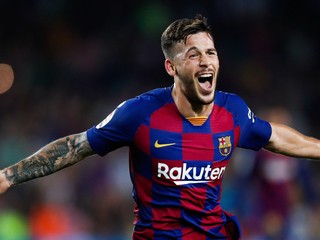 Carles Pérez v drese Barcelony