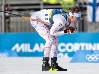 Na snímke slovenský bežec na lyžiach Peter Hinds.