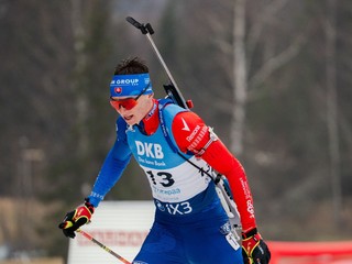 Jakub Borguľa počas šprintu v Otepää.