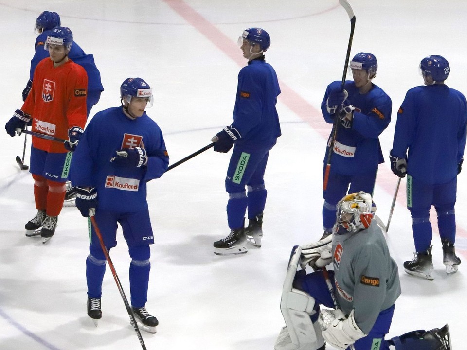 Slovenskí hokejisti do 20 rokov