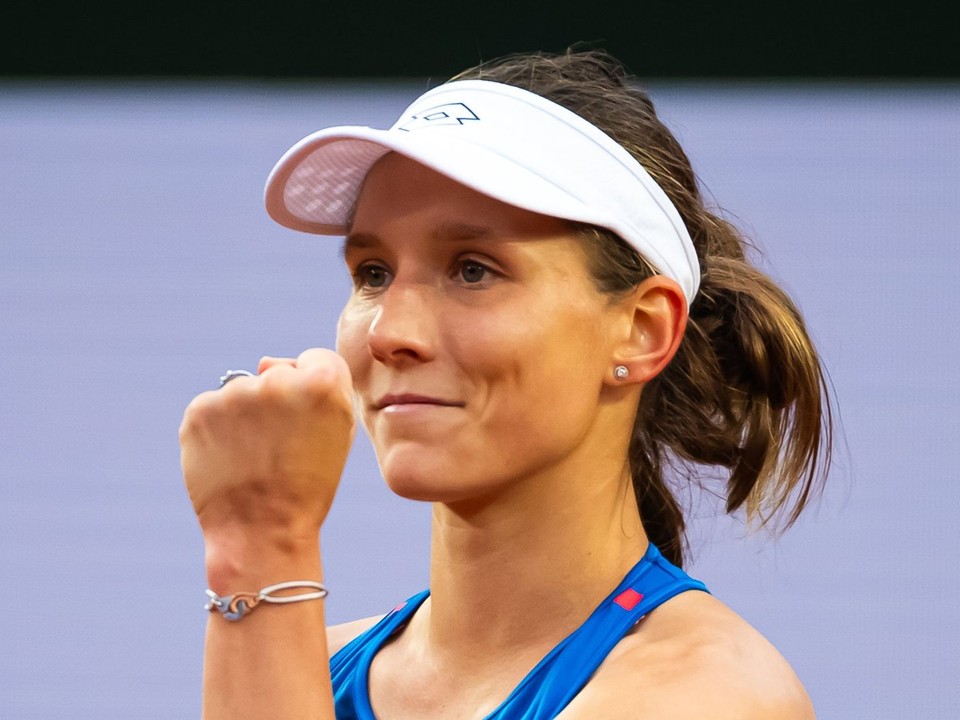 Francúzska tenistka Varvara Gračovová počas Roland Garros 2024. 