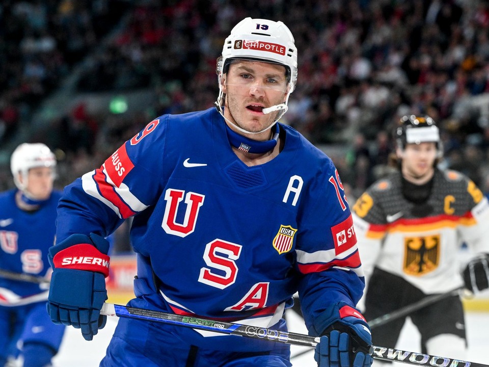Matthew Tkachuk na MS v hokeji 2026