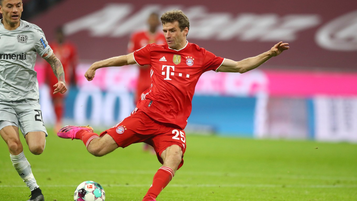 Thomas Müller v drese Bayernu Mníchov.