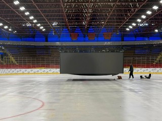 Štadión Vladimíra Dzurillu v Ružinove po malej rekonštrukcii. 