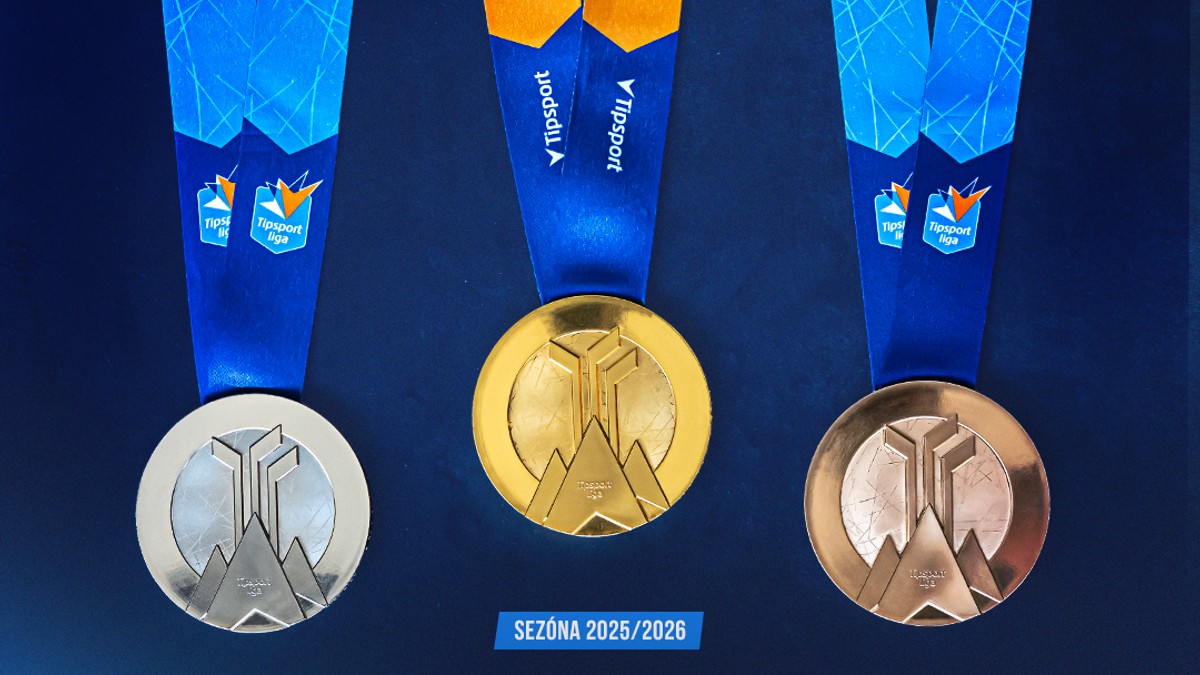 Medaily pre najlepšie tímy Tipsport ligy.