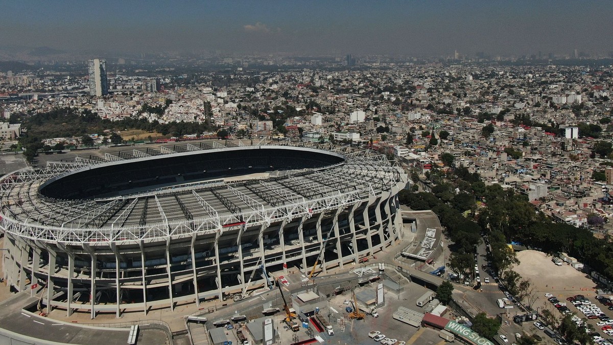 Aztécky štadión v Mexico City