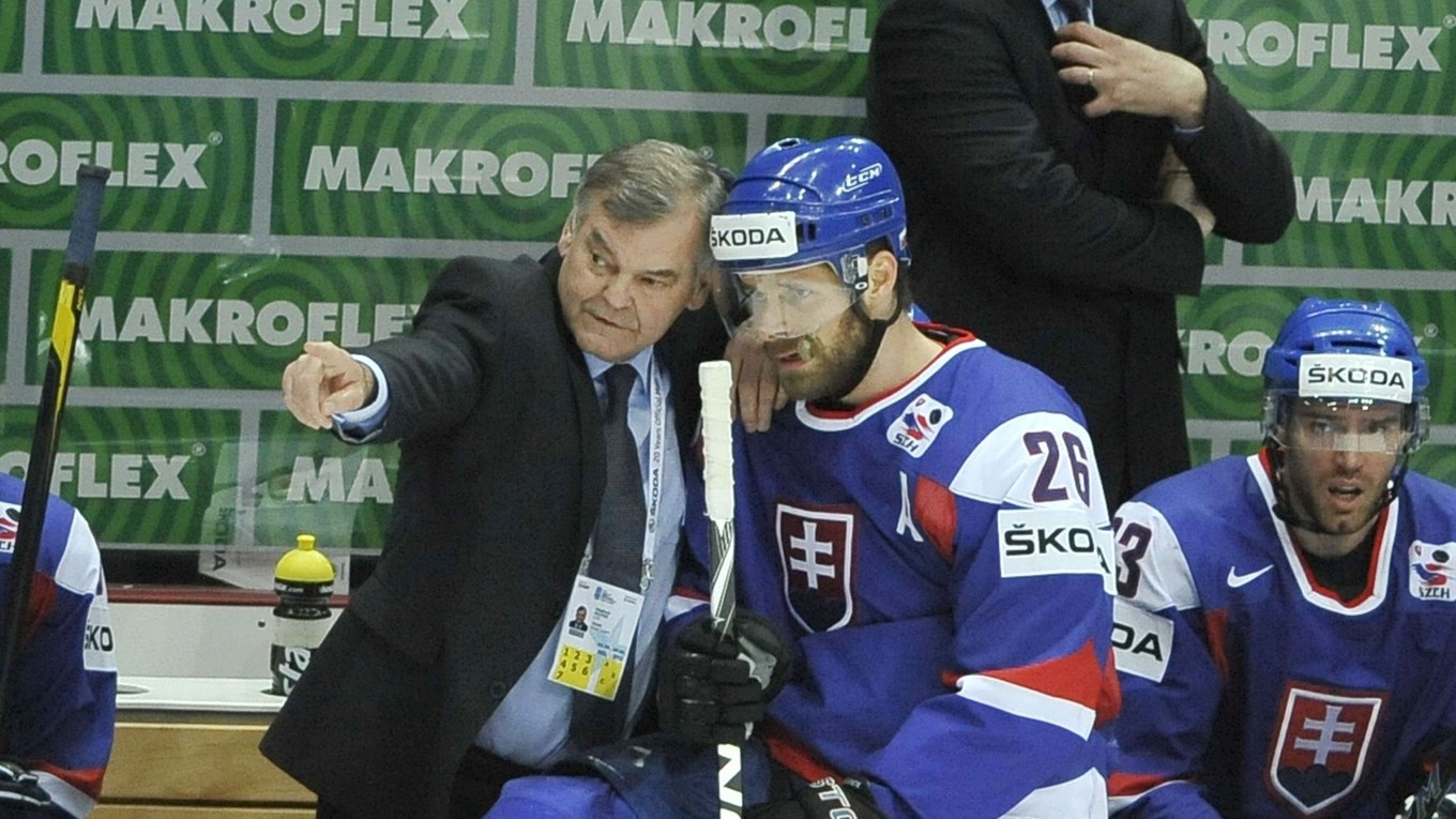 Vladimír Vůjtek a Michal Handzuš na MS 2012.