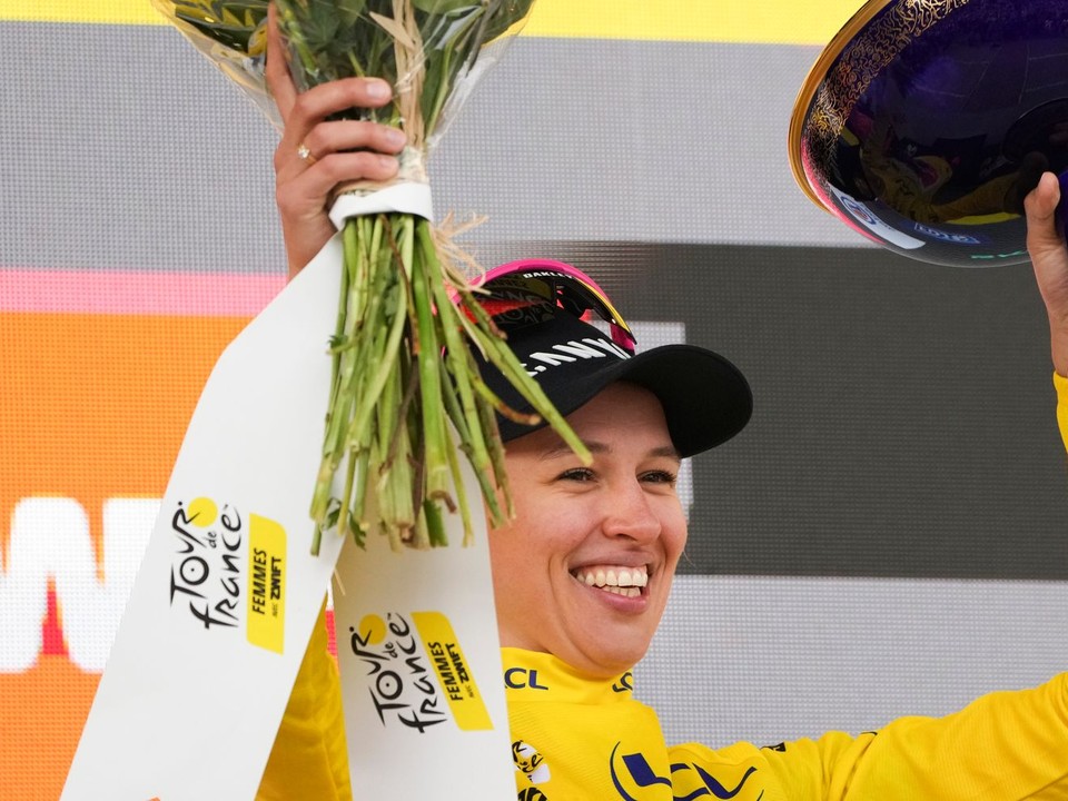 Poľská cyklistka Katarzyna Niewiadomá sa stala víťazkou Tour de France Femmes 2024.