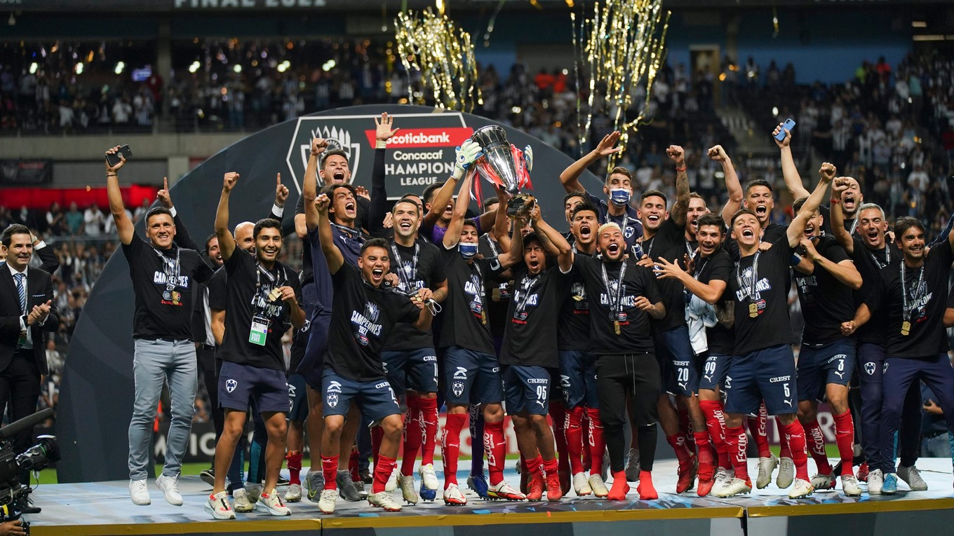Futbalisti CF Monterrey sa tešia z triumfu v Lige majstrov zóny CONCACAF.
