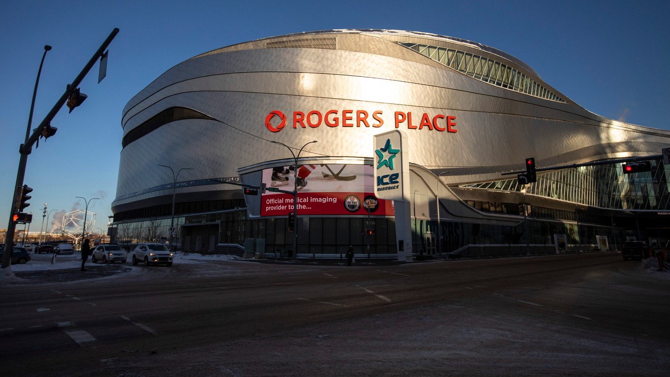 Štadión v Edmontone, v ktorom hrali hokejisti MS do 20 rokov 2022.