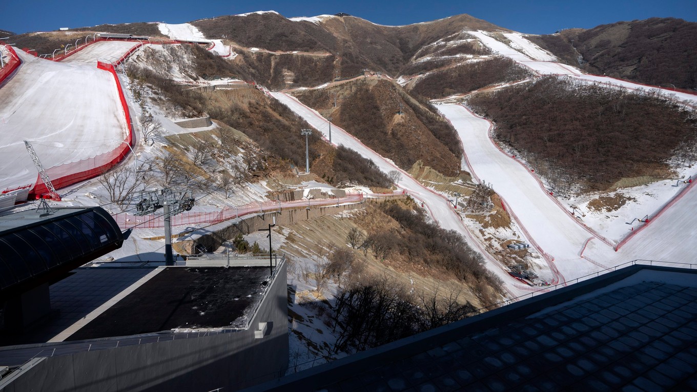 Čínske národné centrum zjazdového lyžovania.