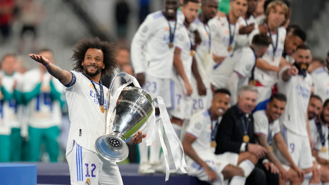 Futbalisti Realu Madrid sa tešia z triumfu v Lige majstrov.