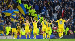 Ukrajinskí futbalisti.