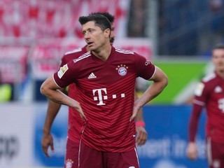 Útočník Bayernu Mníchov Robert Lewandowski.