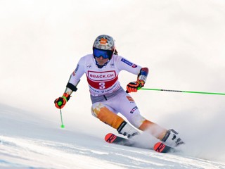 Petra Vlhová nedokončila 1. kolo obrovského slalomu v Lenzerheide.