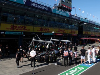 Okruh v austrálskom Melbourne.