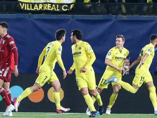 Radosť futbalistov Villarrealu.