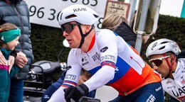 Slovenský cyklista Lukáš Kubiš.