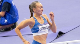 Slovenská atlétka Gabriela Gajanová počas OH 2024.
