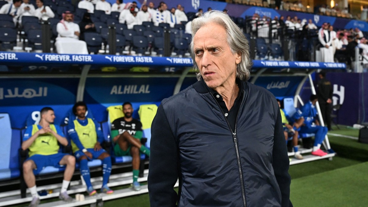 Tréner Jorge Jesus.