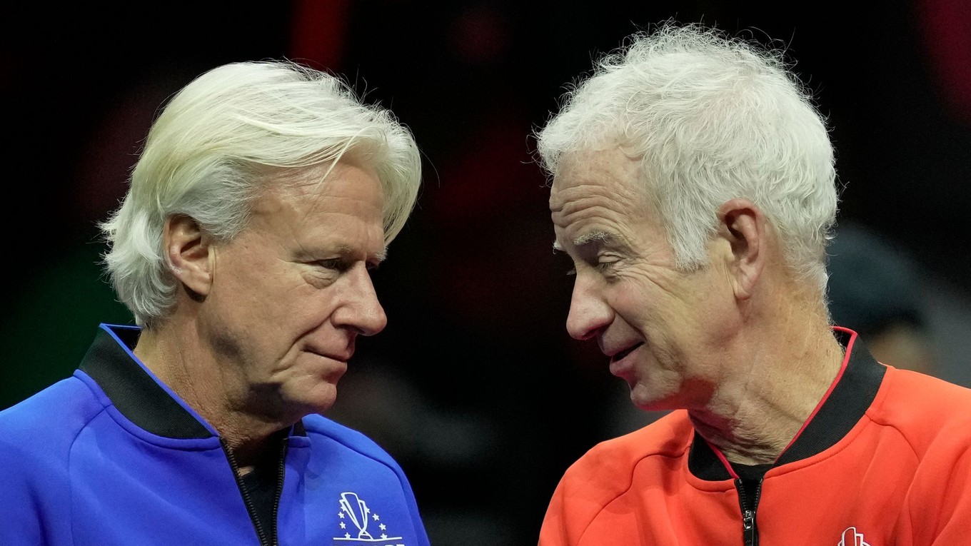Bjorn Borg a John McEnroe