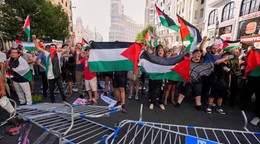 Protesty počas Vuelta a Espaňa 2025.