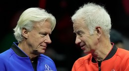 Bjorn Borg a John McEnroe
