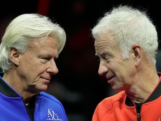 Bjorn Borg a John McEnroe