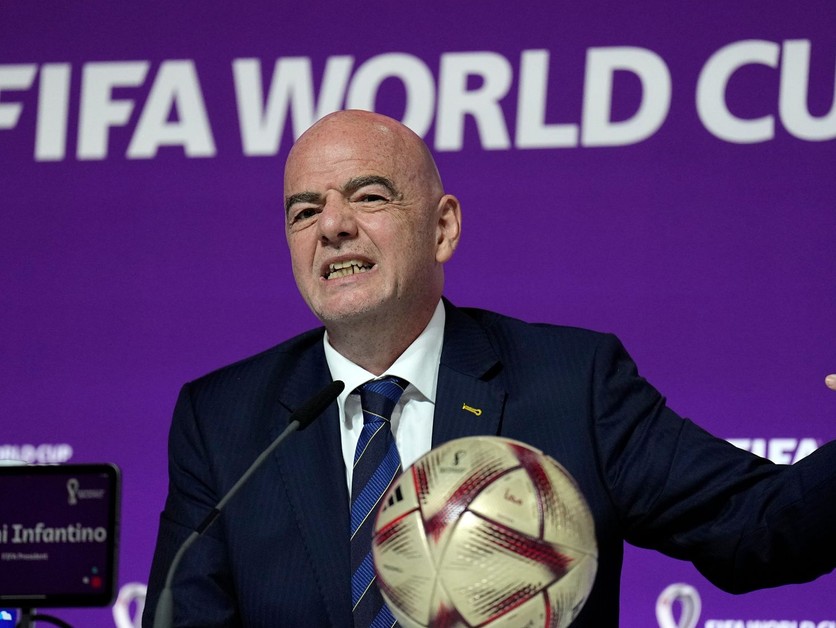 Prezident FIFA Gianni Infantino.