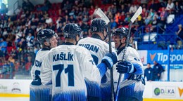 Hokejisti HC Slovan Bratislava. 