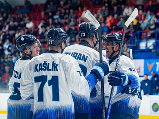 Hokejisti HC Slovan Bratislava. 