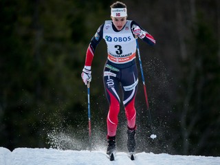 Nórska repezentantka v behu na lyžiach Heidi Wengová.