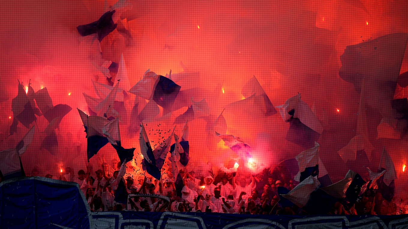 Fanúšikovia FC Kodaň.