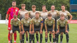 Futbalisti Slávia TU Košice.