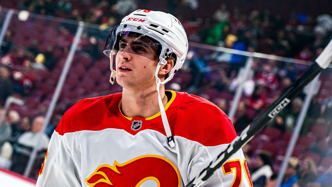 Martin Pospíšil v zápase Montreal - Calgary