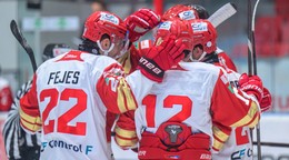 Hráči Prešova sa tešia z gólu 