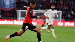 Momentka hráča Rennes.