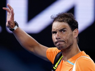 Španielsky tenista Rafael Nadal na Australian Open 2023.