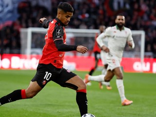 Momentka hráča Rennes.