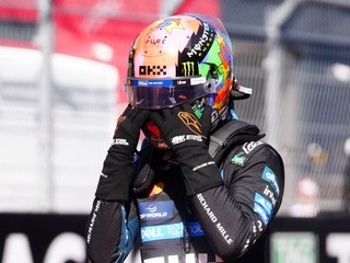 Sklamaný Lando Norris po Veľkej cene Španielska 2026.