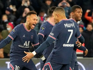 Kylian Mbappé a Neymar.