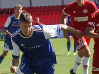 Hugo Šott v drese Partizána Bardejov.